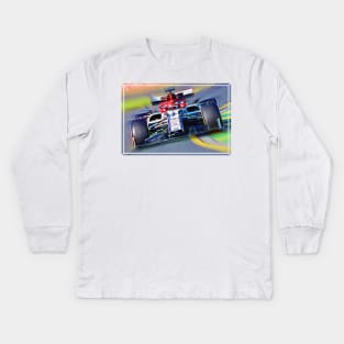 Kimi Raikkonen Kids Long Sleeve T-Shirt